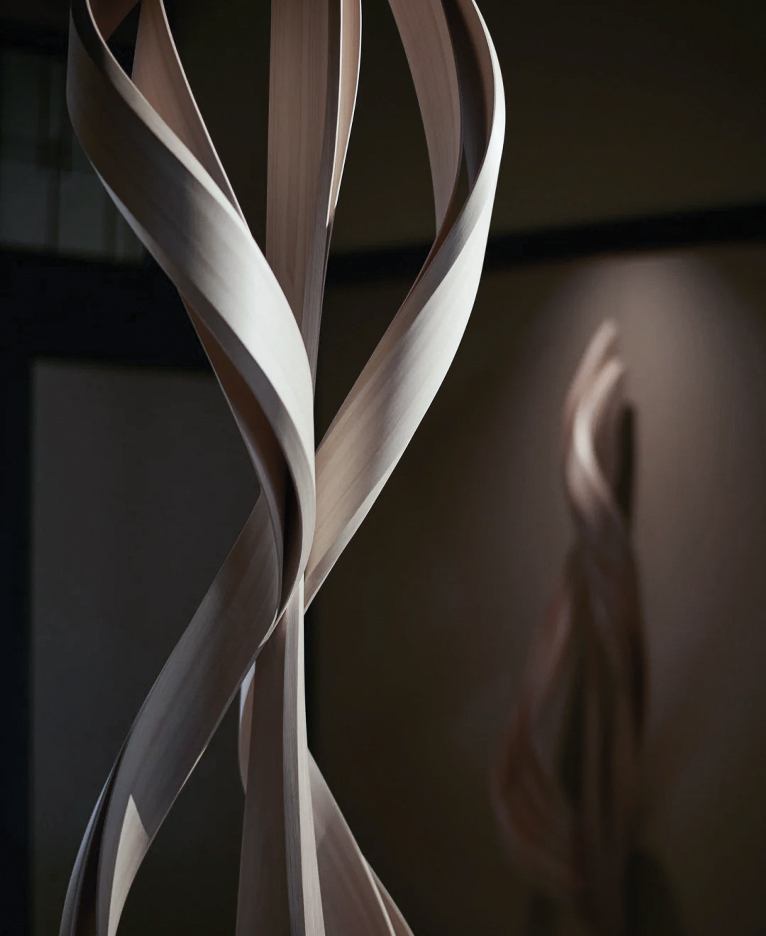 Panel de pared de madera 3D