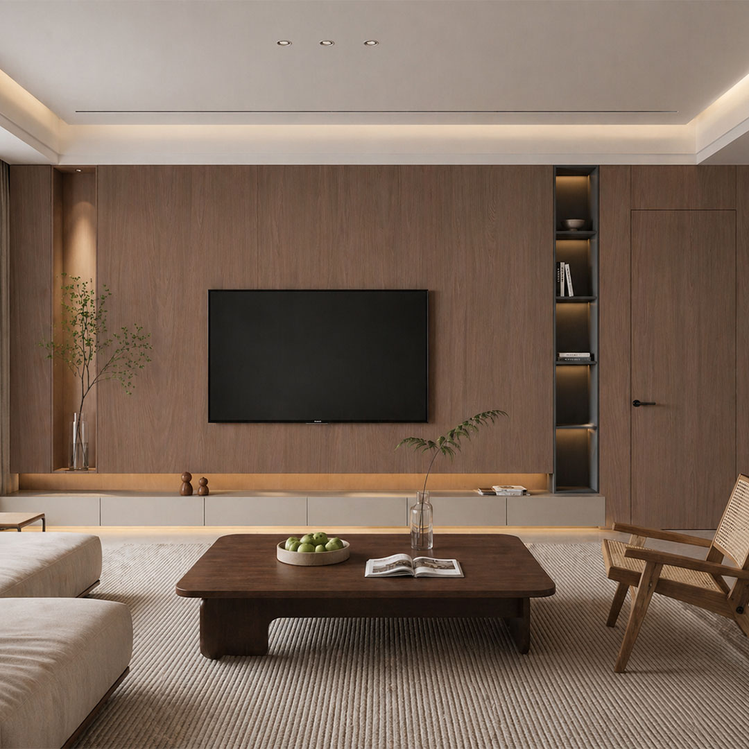 TQ04 Panel textura Olmo Sincronizado - Light Luxury