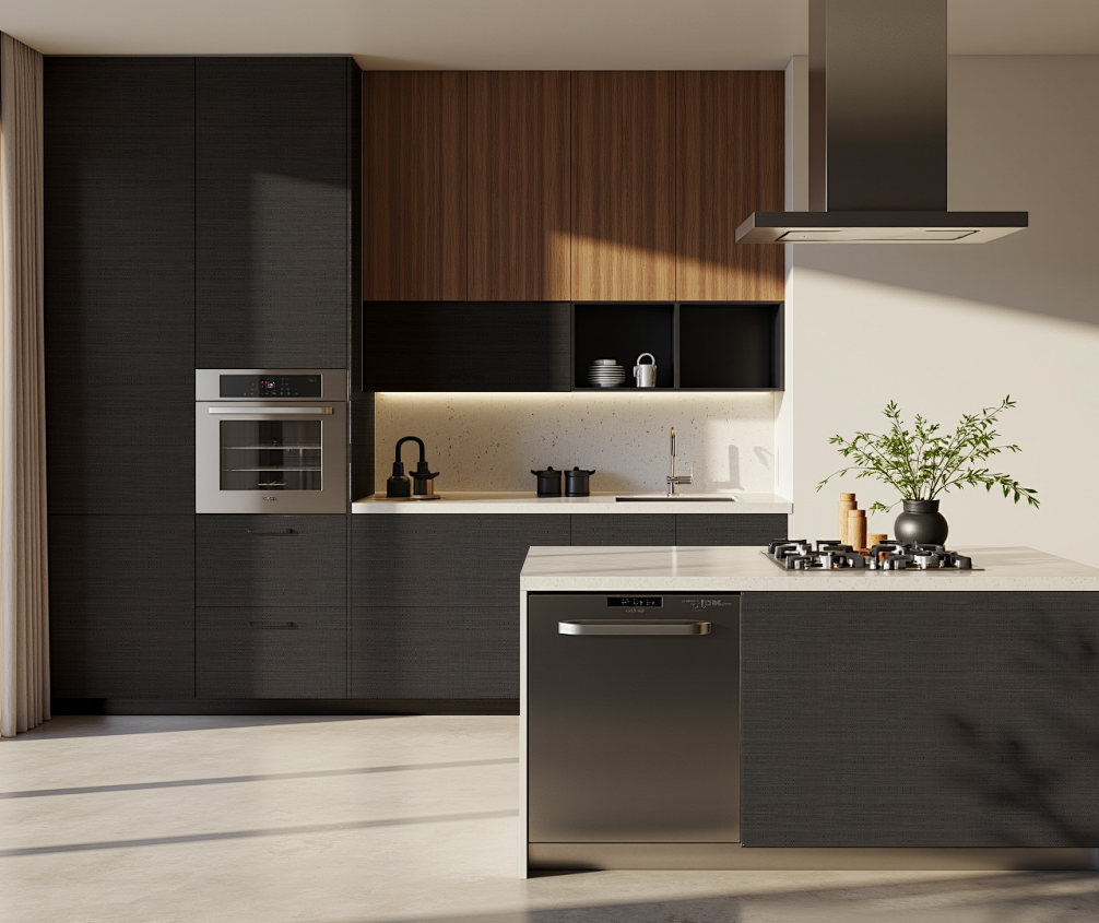 Panel de textura de madera ZS33 - Natural